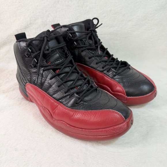 Jordan Other - Air Jordan 12 Retro Flu Game 2016 Black Varsity Red 130690-002 Mens 10
